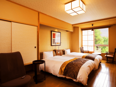 琴平グランドホテル 桜の抄 花湯館【洋室】ツインルーム/禁煙