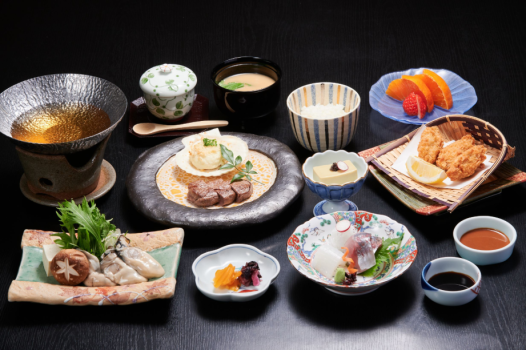 湯の宿　宮浜グランドホテル 【夕食は少量会席で】一泊二食付き～宮浜ミニ会席プラン～