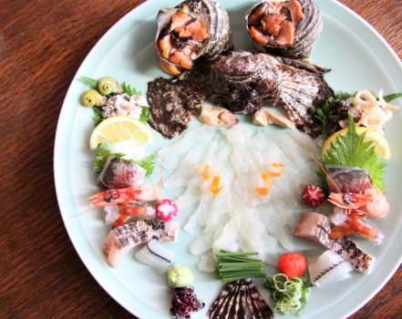 湯の宿　宮浜グランドホテル 美味！広島の贅沢グルメ満載プラン『牡蠣・穴子・和牛・瀬戸内小魚姿造り…』