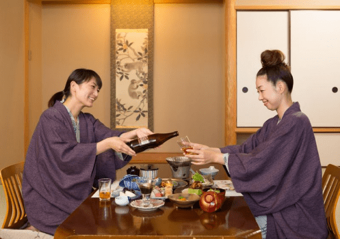 湯の宿　宮浜グランドホテル DP【夕食はお部屋プラン】お部屋食（個室）でゆったり味わう、月替会席プラン