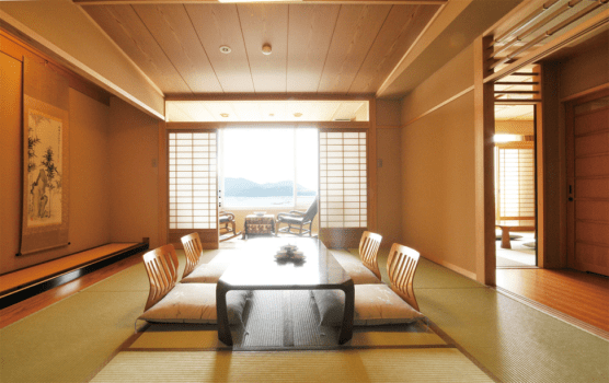 湯の宿　宮浜グランドホテル 【当館内では最高のロケーション！3階次の間付和室】（禁煙）