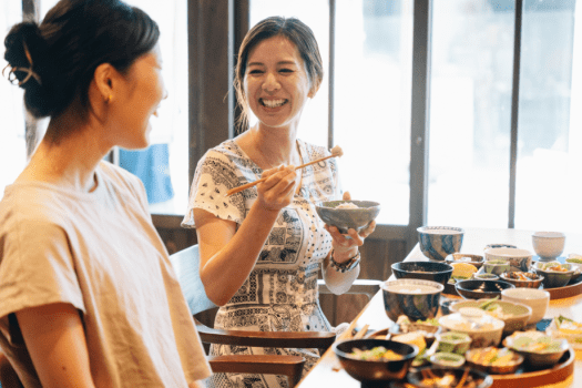 RITA八女福島 【夕朝食付】地産の郷土料理をご堪能!旬野菜、八女茶、菓子を楽しみ尽くす滞在(和食が基本のお任せコース)