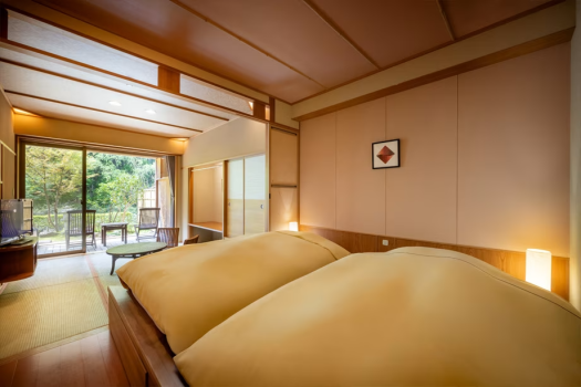 游泉志だて 1階 庭園付和モダン 岩露天風呂付(禁煙)