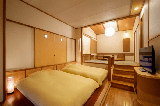 游泉志だて 4階　眺望メゾネット和モダン　陶器露天風呂付（禁煙）