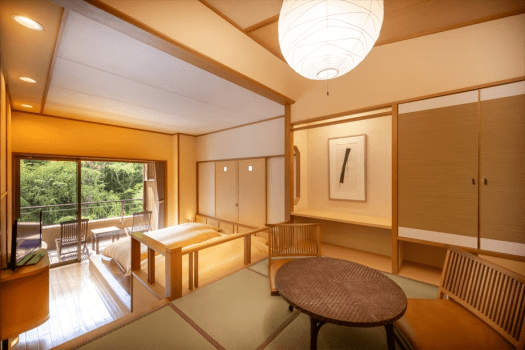 游泉志だて 4階　眺望メゾネット和モダン　陶器露天風呂付（禁煙）