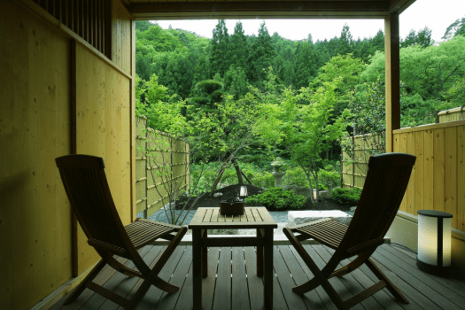 游泉志だて 1階　庭園付和モダン　岩露天風呂付（禁煙）