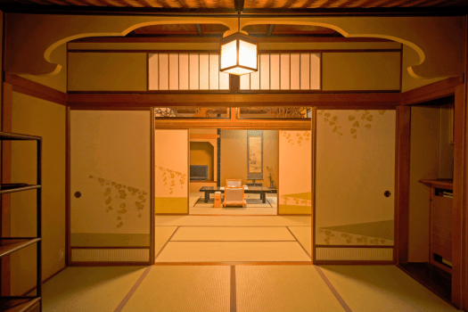 伝統旅館のぬくもり 灰屋 伝統客室　庭園付き離れ松風庵　和室