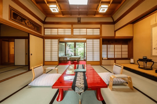 伝統旅館のぬくもり 灰屋 伝統客室 庭園付き離れ松風庵 露天風呂付き客室(源泉かけ流し)