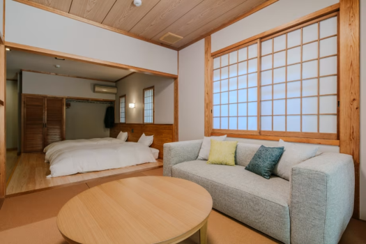 夫婦露天風呂の宿  藤のや 【本館】露天付き和洋室B　　※内風呂なし/テラスシャワー室