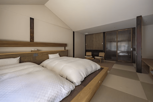 夫婦露天風呂の宿  藤のや 【本館】露天付き和洋室A　　※内風呂なし/テラスシャワー室