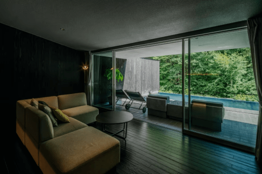 夫婦露天風呂の宿  藤のや 【新棟】ツイン　温泉水プール＆露天風呂付き洋室