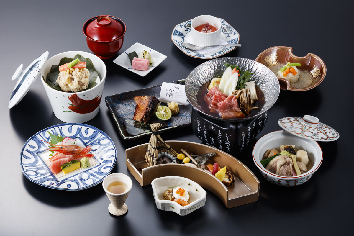 瑠璃光 【スタンダード加賀旬会席】厳選した北陸の旬を創作和会席と寛ぎのひと時