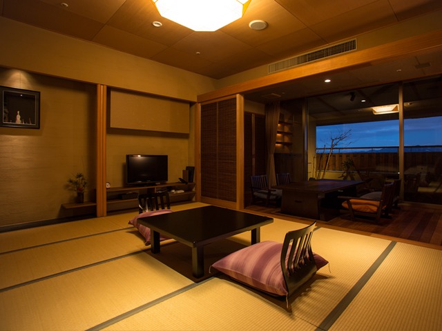 瑠璃光 【星の棟　露天付　Aタイプ】スイート和洋室　禁煙