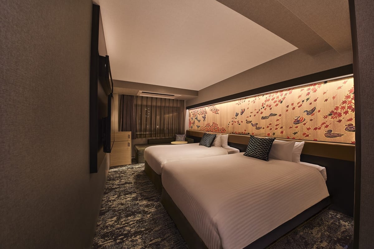 アンカード・バイ・リーガ 大阪なんば スーペリアツインルーム(27㎡)【4ベッド可】