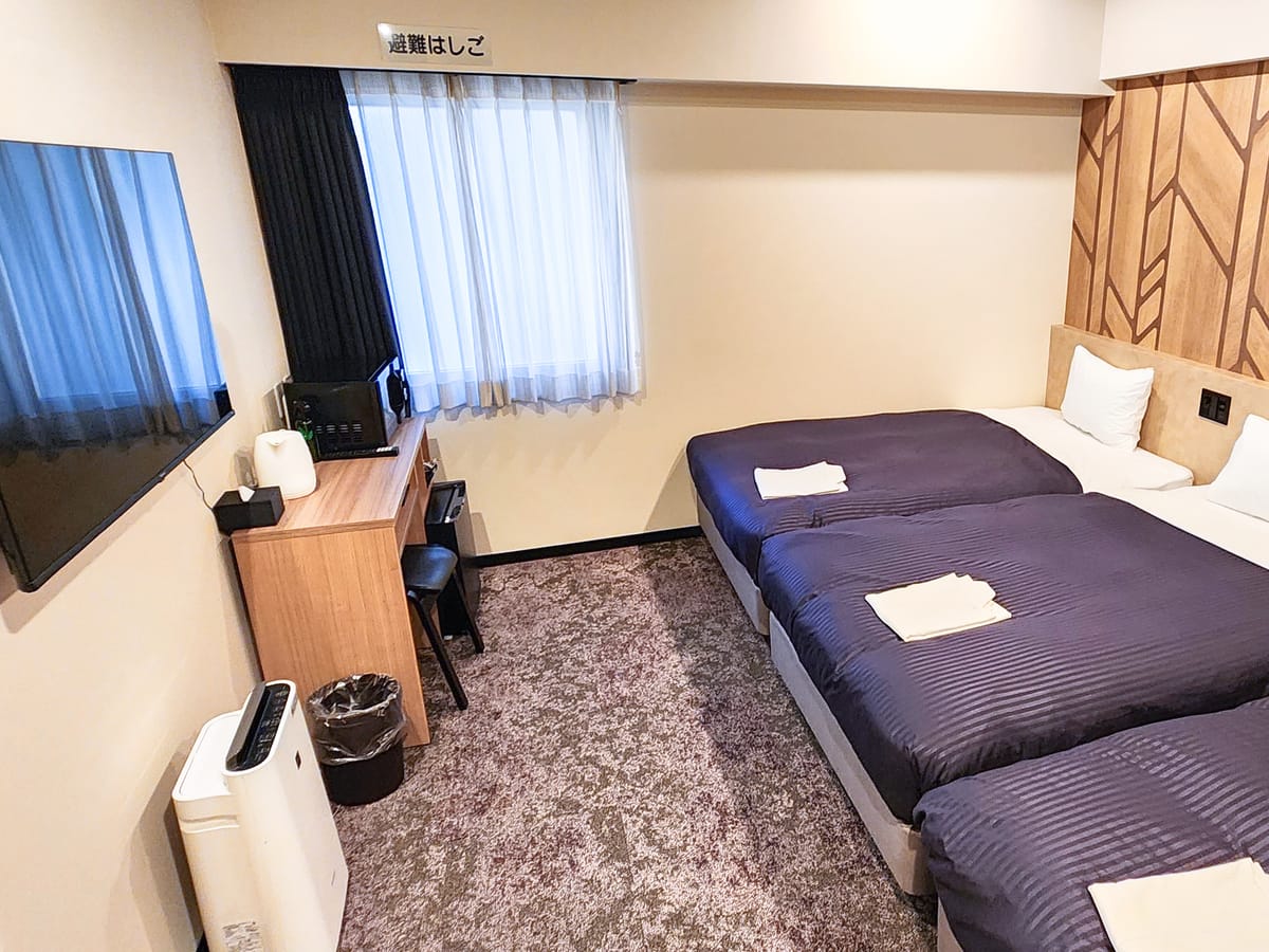 ホテルリブマックス横浜鶴見 トリプル【喫煙】