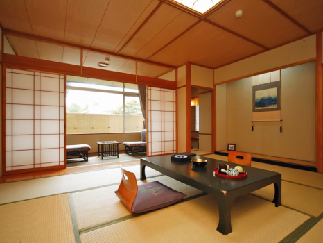 湯陣 千代の湯 【南館】和室１２．５畳（バス・トイレ付）＜お部屋食＞【禁煙】