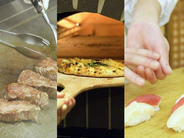 定山渓万世閣ホテルミリオーネ ≪60分セルフ飲み放題≫豊富な酒類に満足♪　夕食は『ライブビュッフェ』