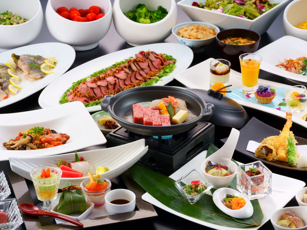 グランヴィリオホテル宮島 和蔵 【飲み放題付き】夕食は海辺のレストランでハーフバイキング！天然温泉＜２食付き◆夕食19時30分開始＞