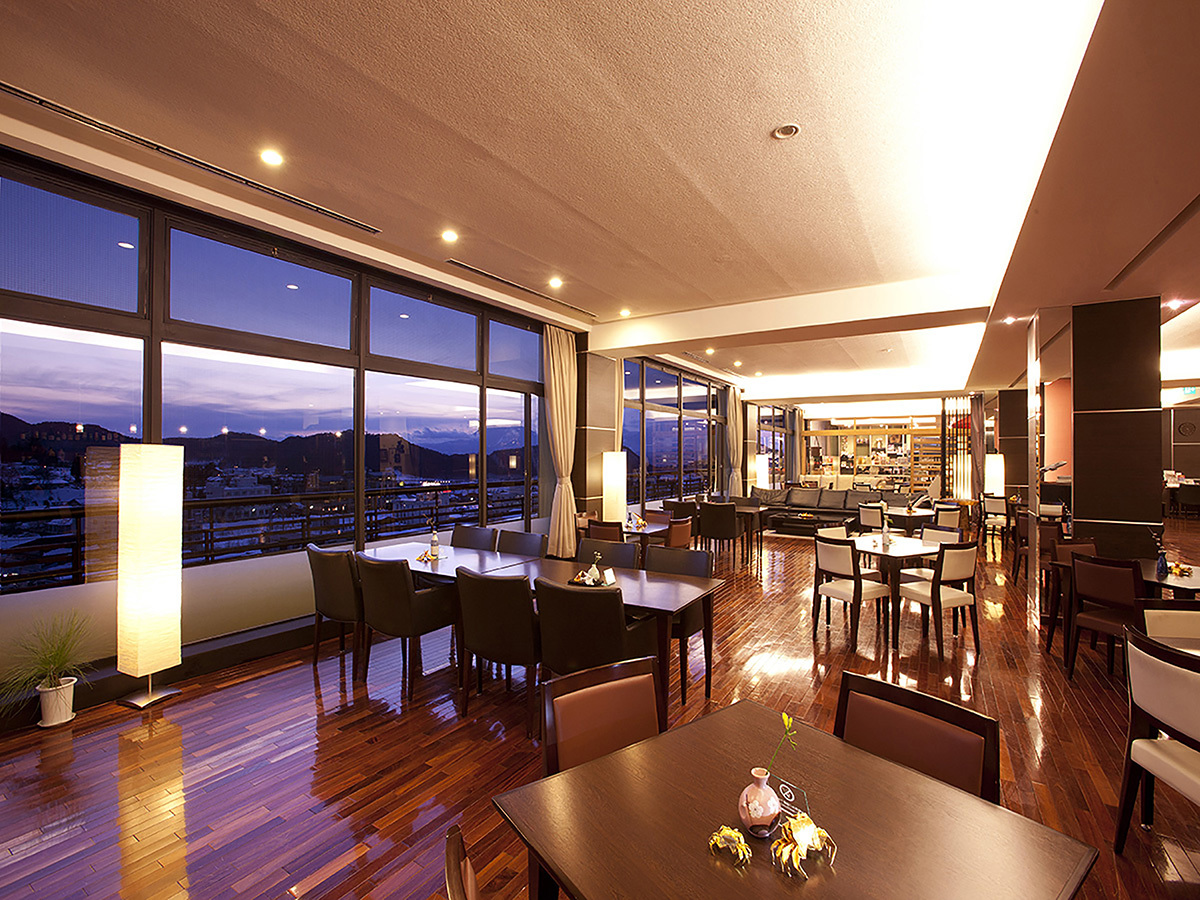 一茶のこみち美湯の宿 【各1室限定】北信五岳の眺望を独り占め露天風呂客室【夕食のみ】