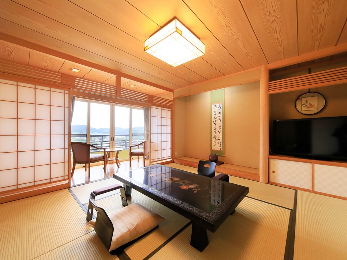 一茶のこみち美湯の宿 【各１室限定】北信五岳の眺望を独り占めの露天風呂客室【2食付】