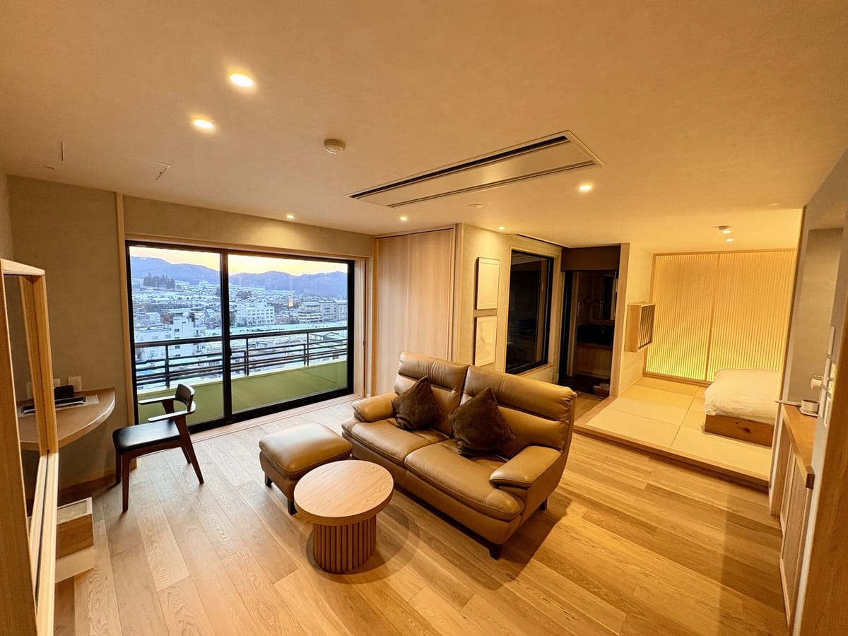 一茶のこみち美湯の宿 【露天風呂付特別洋室】桜の間【2名利用】