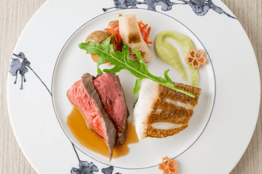 CHAHARU離れ 道後夢蔵 【プレミアムブッフェ】食事は隣の茶玻瑠本館で！伊予牛＆愛媛県産真鯛メイン料理付き♪