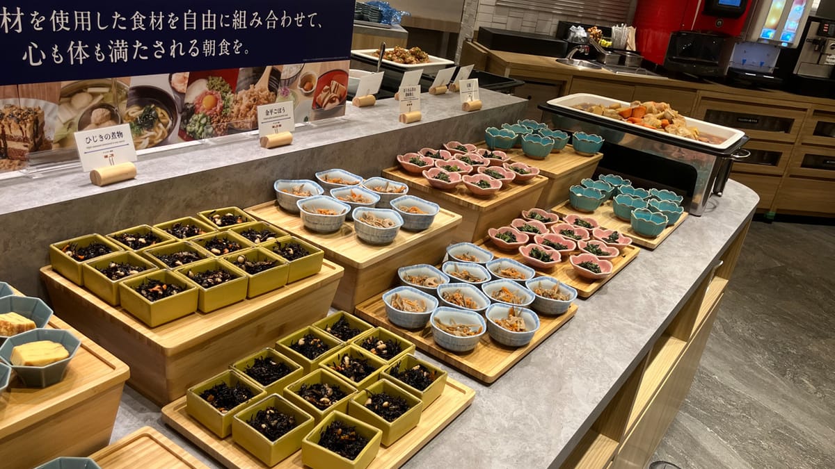 ホテル近鉄ユニバーサル・シティ 【大戸屋ごはん処】の〈選べるおかず × ハーフビュッフェ〉朝食付きプラン