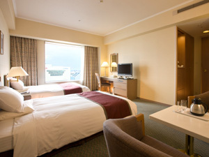 都ホテル 四日市 スタンダードツインルーム【禁煙】
