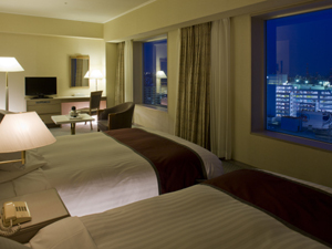 都ホテル 四日市 スーペリアツインルーム【喫煙】