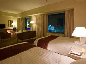 都ホテル 四日市 デラックスツインルーム【禁煙】