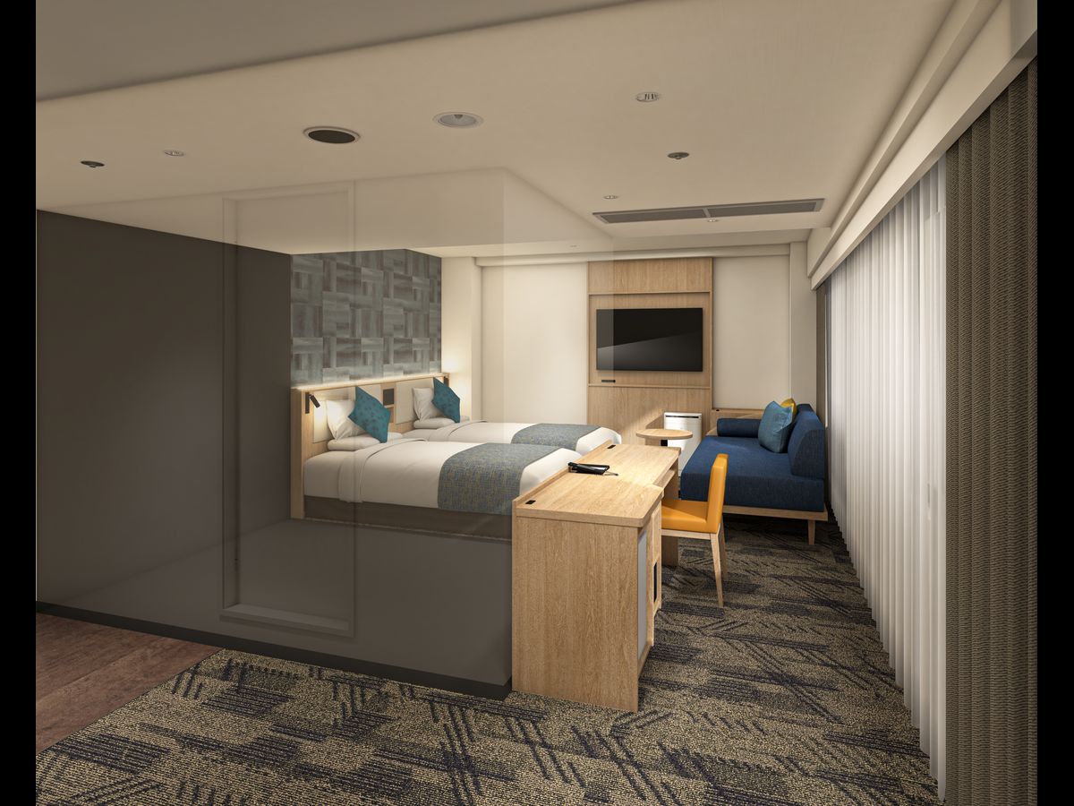 ホテルマイステイズ名古屋栄 《リニューアル》スタンダードトリプル（禁煙）