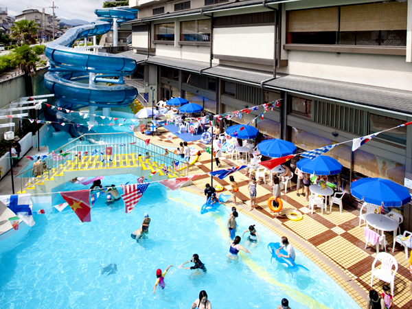 ゆのくに天祥 夏の家族旅行【ウォータースライダー＆プールで思い出づくり！】夏休みファミリー宿泊プラン＜0541＞