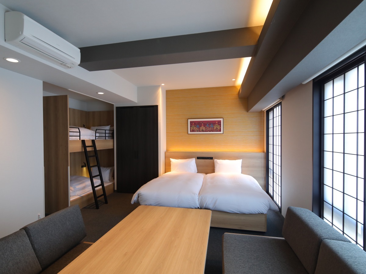 KOKO HOTEL Residence 京都 二条城 デラックスルーム（二段ベッド付） 40.5㎡