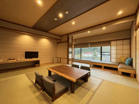 月岡温泉　ホテルひさご荘 コンフォート和室（45平米）
