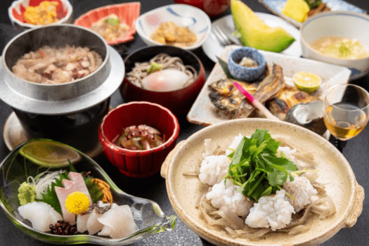 湯野温泉 芳山園 〈DPプラン〉～基本会席～”旬の食材で彩る四季の味覚旅”