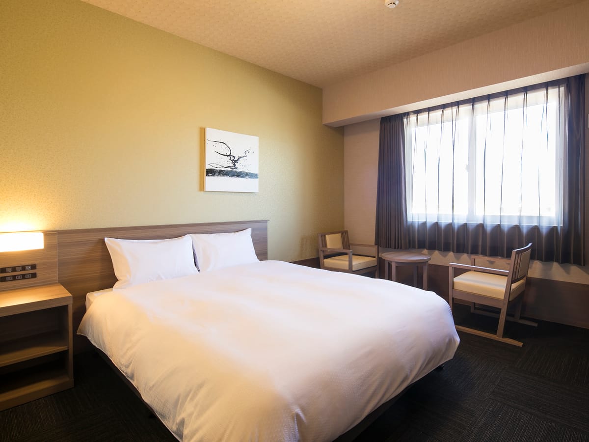 グランヴィリオホテル奈良 和蔵 本館◇禁煙◇ダブル(18.5㎡・ベッド幅160cm)