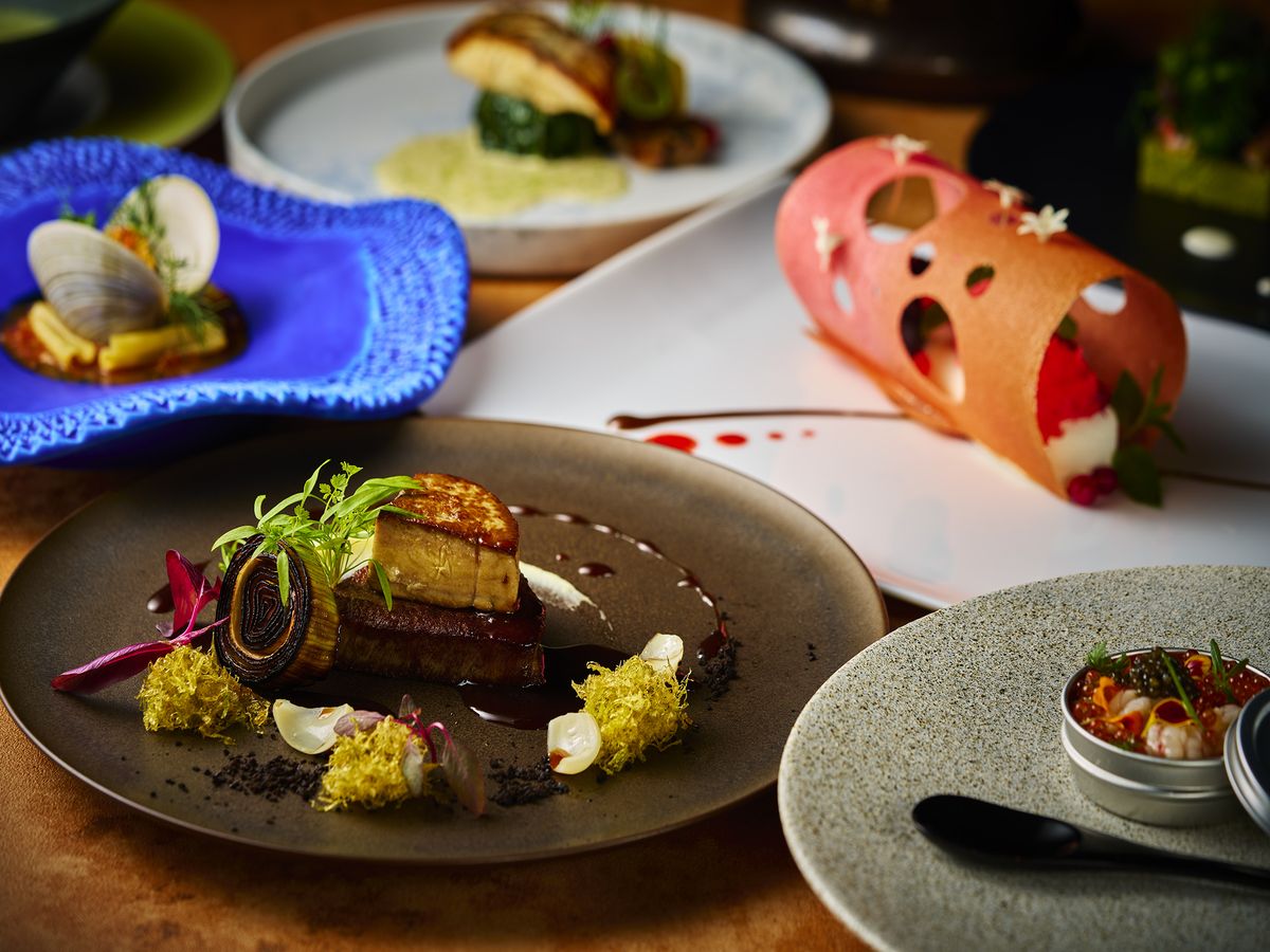 ホテルニューアカオ 【プレミアム/洋食】厳選食材を使用したフレンチコース。全室オーシャンビュー