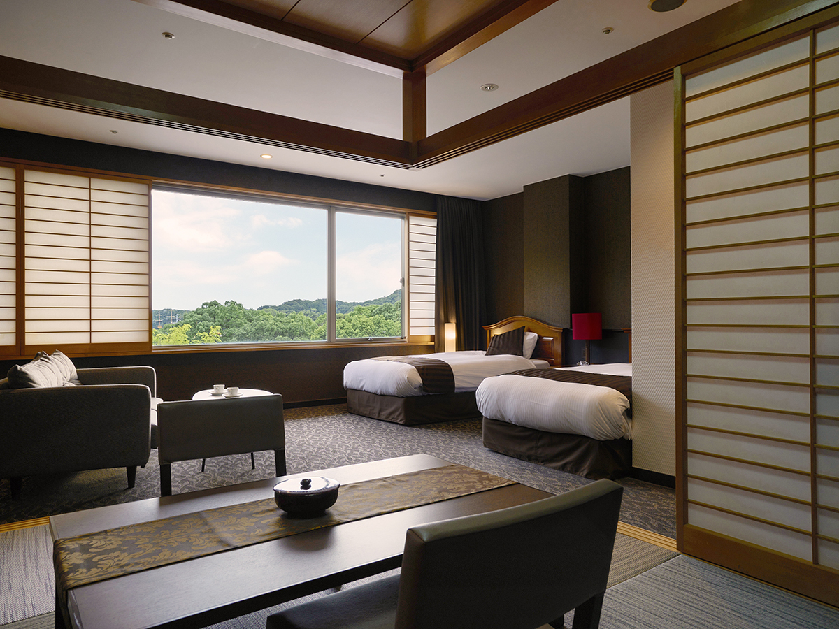 ホテルフラッグス佐世保九十九島 ＜本館＞[和洋室]ツイン＋和室 （48平米）