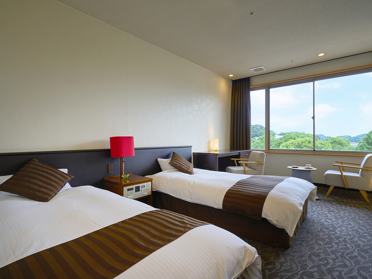 ホテルフラッグス佐世保九十九島 【本館】洋室ツイン（17～24平米）