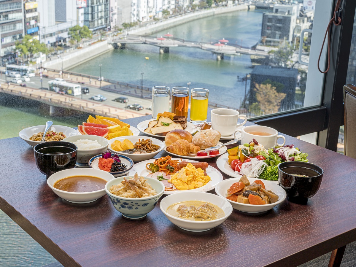 西鉄イン(西鉄イン福岡アクロス福岡前) 【朝食付】~最上階で絶景ブッフェ~