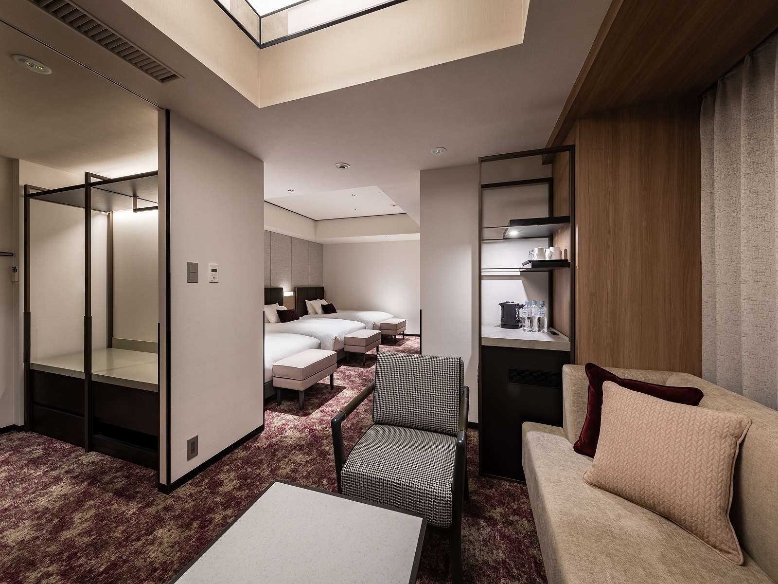 ソラリア西鉄ホテル札幌 デラックストリプル（バス・トイレ別）【禁煙】43平米