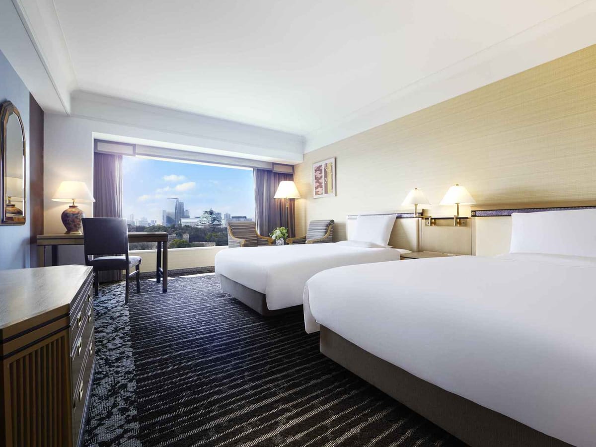 ホテルニューオータニ大阪 スーペリアツイン（大阪城側）  喫煙