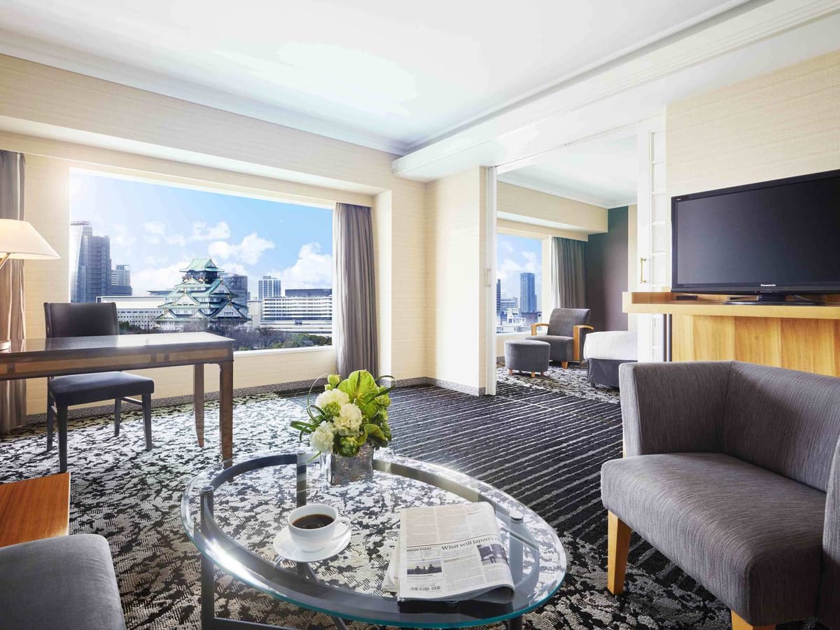 ホテルニューオータニ大阪 ジュニアスイート（大阪城側）禁煙確約