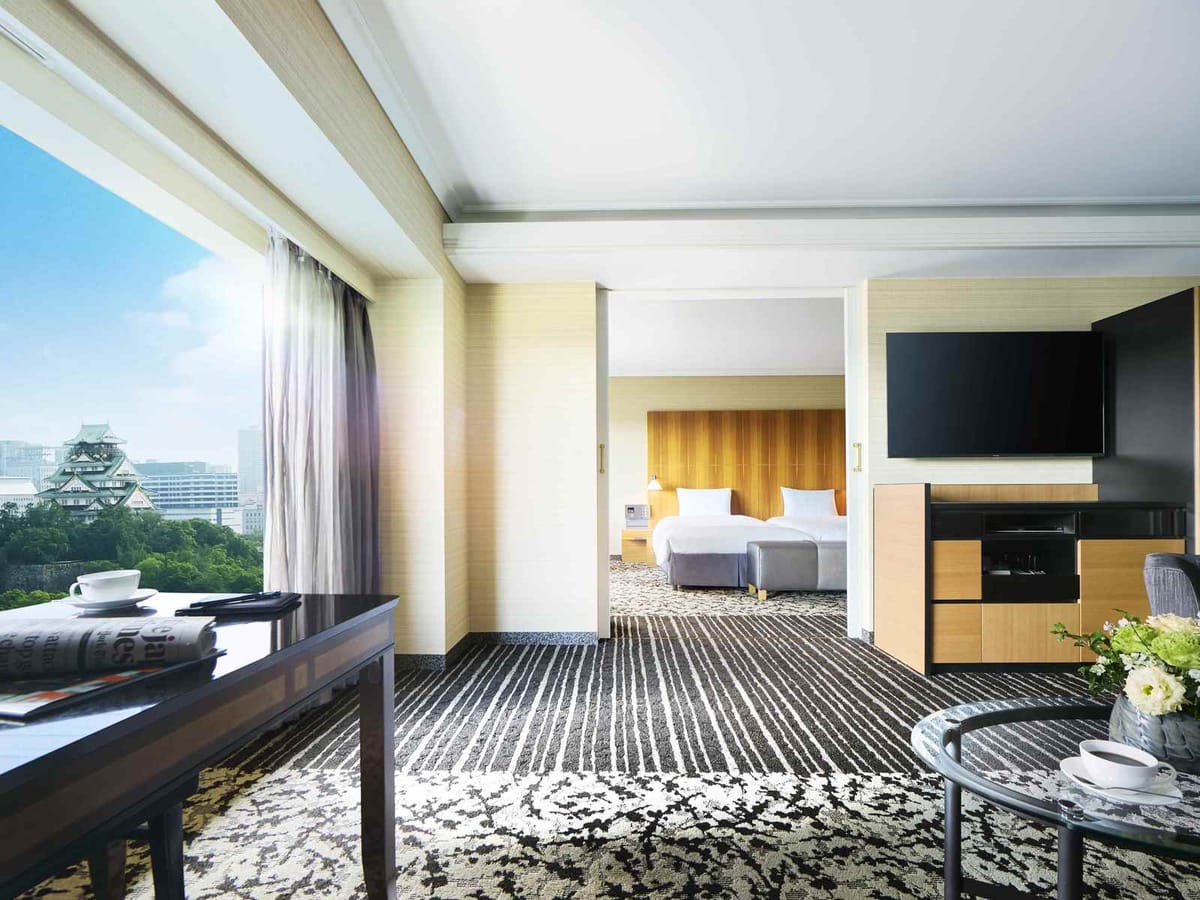 ホテルニューオータニ大阪 エグゼクティブジュニアスイート（大阪城側）喫煙