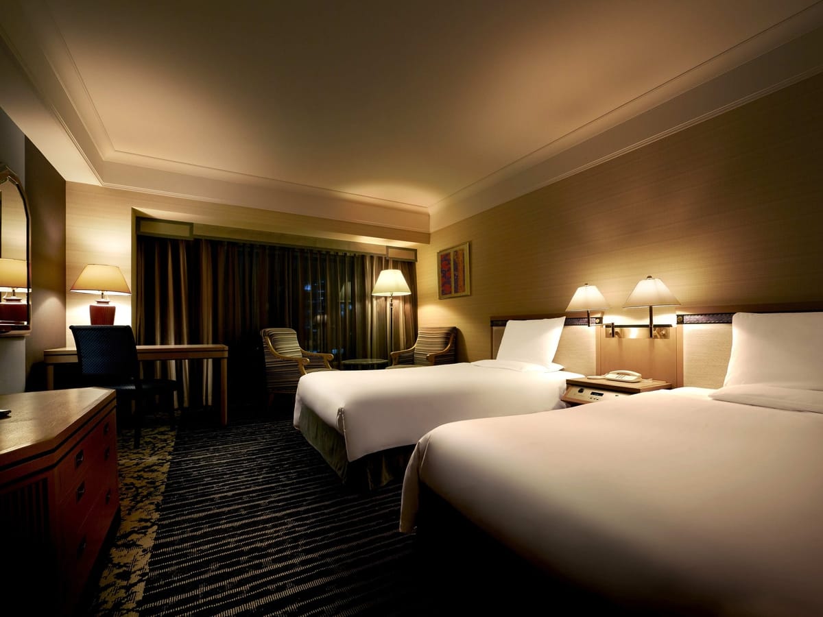 ホテルニューオータニ大阪 スーペリアツイン（タウン側）  喫煙