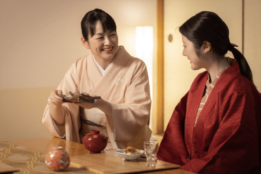 湯の宿 味の宿 梅乃屋 6.【とらふぐ会席‐山海‐】<食の饗宴>高級食材の宝庫・山口が誇る「ふぐ×ブランド和牛」を贅沢に味わう