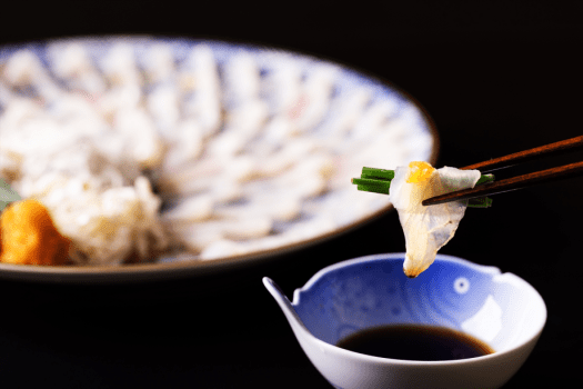湯の宿 味の宿 梅乃屋 7.【とらふぐ会席‐基本‐】<本場の味>鮮度抜群!活き〆ならではの “食感” と上品な “甘み” を堪能