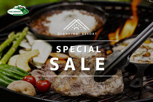 グランピングリゾート　フェーリエンドルフ 【室数限定】＜2食付／BBQ‐基本‐＞北海道が誇る、3種の肉を食べ比べ♪#