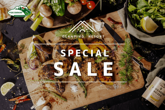 グランピングリゾート　フェーリエンドルフ 【室数限定】＜2食付／BBQ‐極‐＞「道産牛」など厳選食材を贅沢に♪#