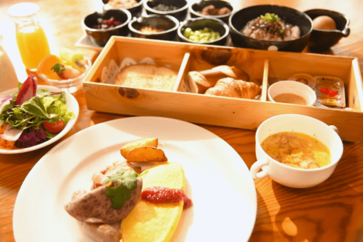 グランピングリゾート　フェーリエンドルフ 【室数限定】＜朝食付＞大自然の朝ごはん♪十勝のこだわり食材を詰め込んだ森の朝ごはん#